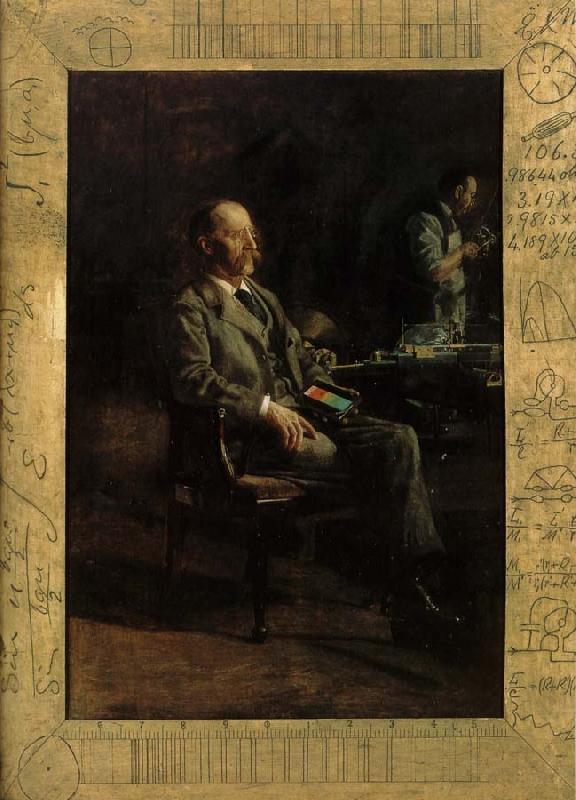 Thomas Eakins The Portrait of  Physicists Roland Germany oil painting art
